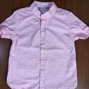 Denim & Flower - Ricky Singh Boys Button-Down Shirt Size 5/6 Pink
